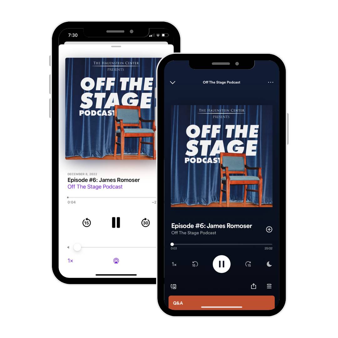 Episode #6: James Romoser - Off The Stage Podcast